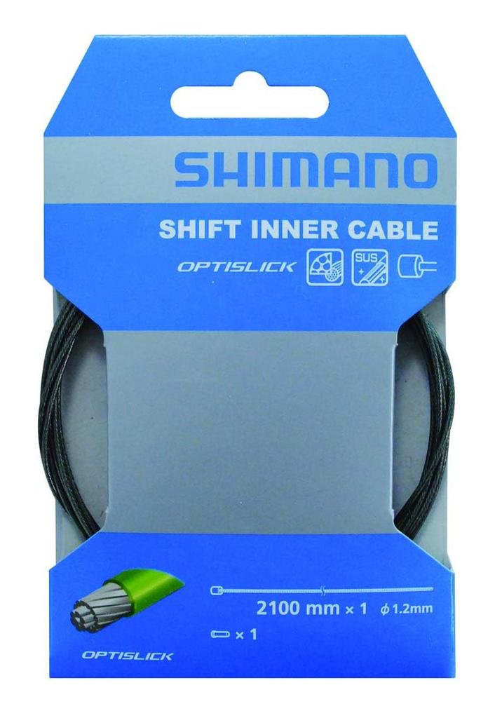 Shift Inner Cable Optislick x 2100mm Y60198100 [Shimano] ROAD/MTB 1.2mm