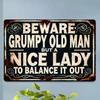 Retro Metal Tin Sign Floral Wall Art Decor 8x12 Inch for Office Living Room Patio
