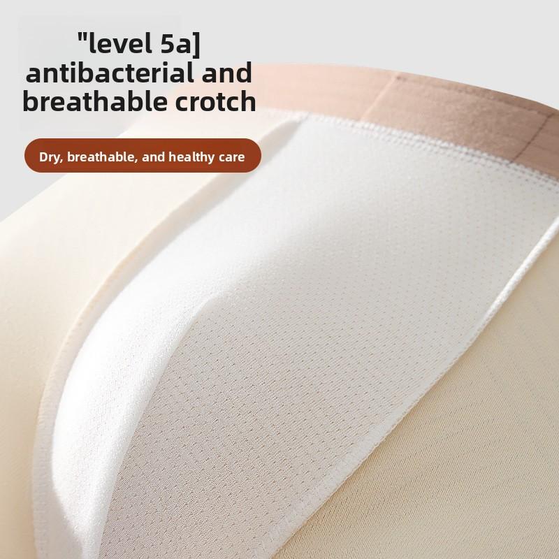 Male Summer Light Cotton Breathable Antibacterial Crotch Sports Youth Boxer Briefs