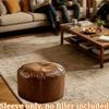 Unstuffed Bean Bag Cover Large Capacity Pouf Cover Non-Slip Sofa Footstool Cover  Corner