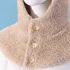 WTEMPO Autumn Winter Women's Windproof Cold-proof Warm Plush Hats Buttons Shawls Neck/Ear Protection Outdoor Cycling Skiing Faux Fur Hats