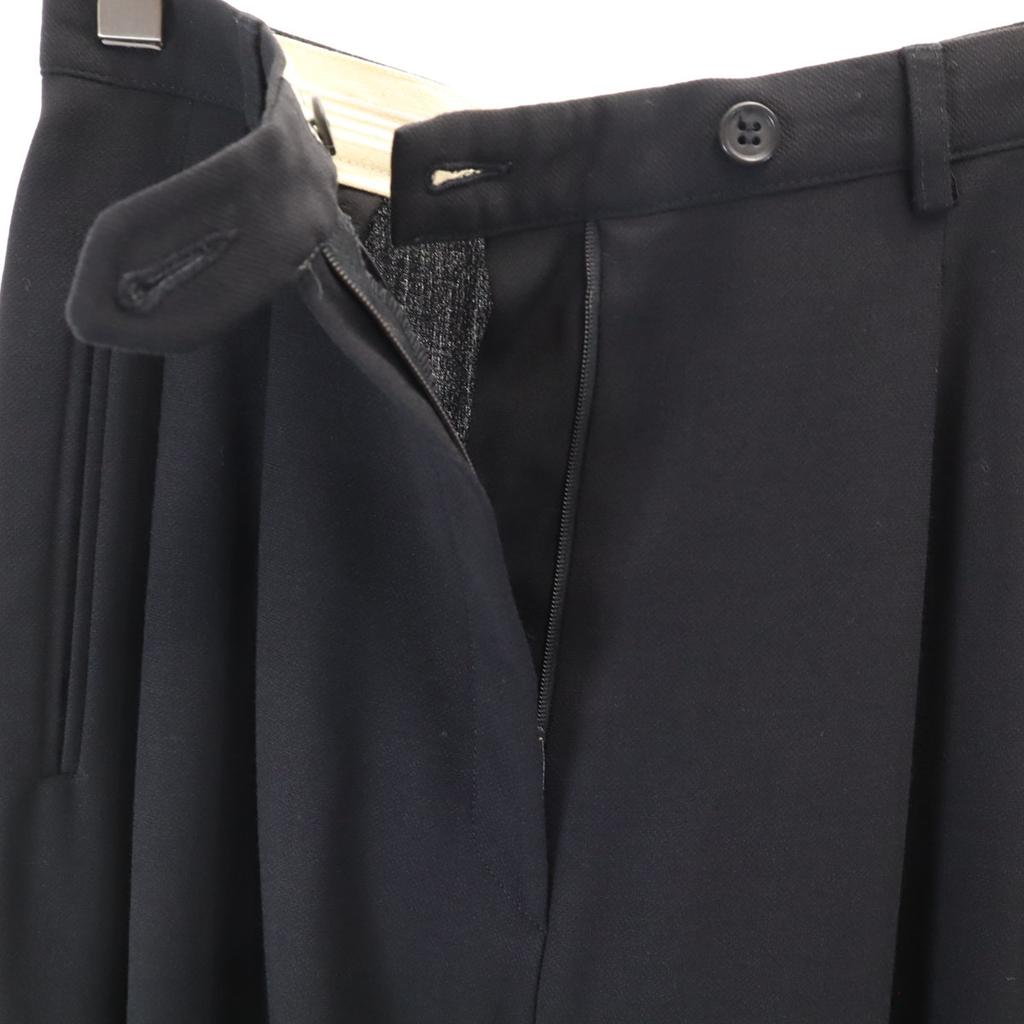 Emporio Armani 90s Italian Wool Old Pants Suit Setup 38/42 Black Women Used