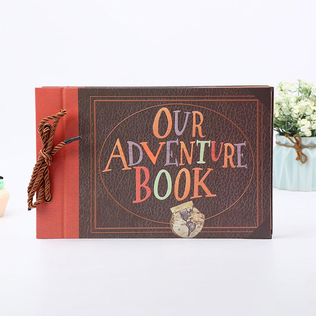 Album Fotografico Our Adventure Book - Scrapbook Fai-da-Te 80 Pagine Per Ricordi (29x19cm) - Foto 5