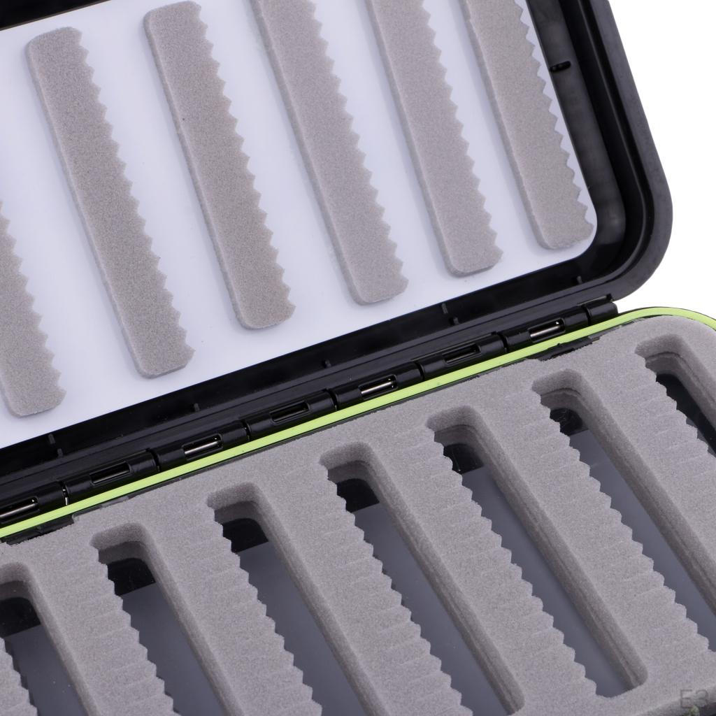 Box Double Sided Slit Foam Insert Waterproof Fishing Lure Case
