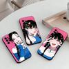 Cute Girl  Phone Case For Samsung S25,S24,S21,S22,S23,S30,Ultra,S20,Plus,Fe,Soft Silicone Black Cover