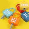 Number Matching Number Lock Key Toys Math Count Learning Number Toy  For Toddler
