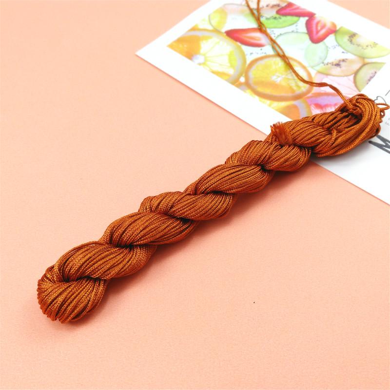 

Нефритовая полиэстеровая нить для DIY, ручного ткачества, плетения китайских узлов и изготовления ювелирных изделий