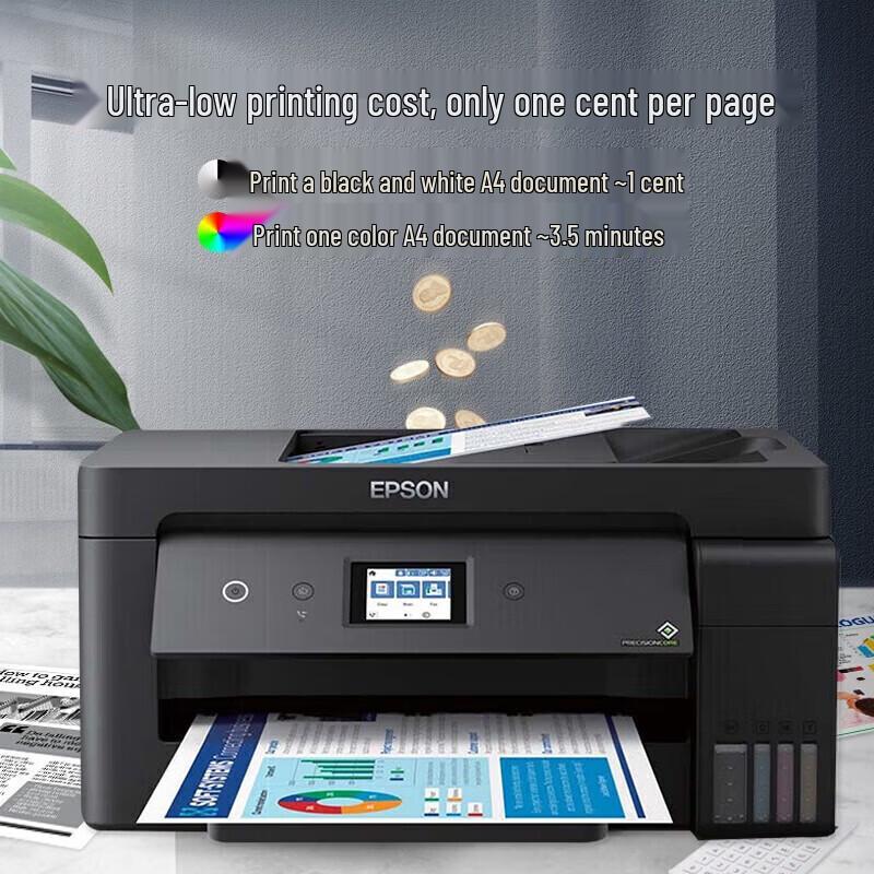 Epson L14158 A3+ Color Ink Tank All-in-One Printer CN plug (adapter included)