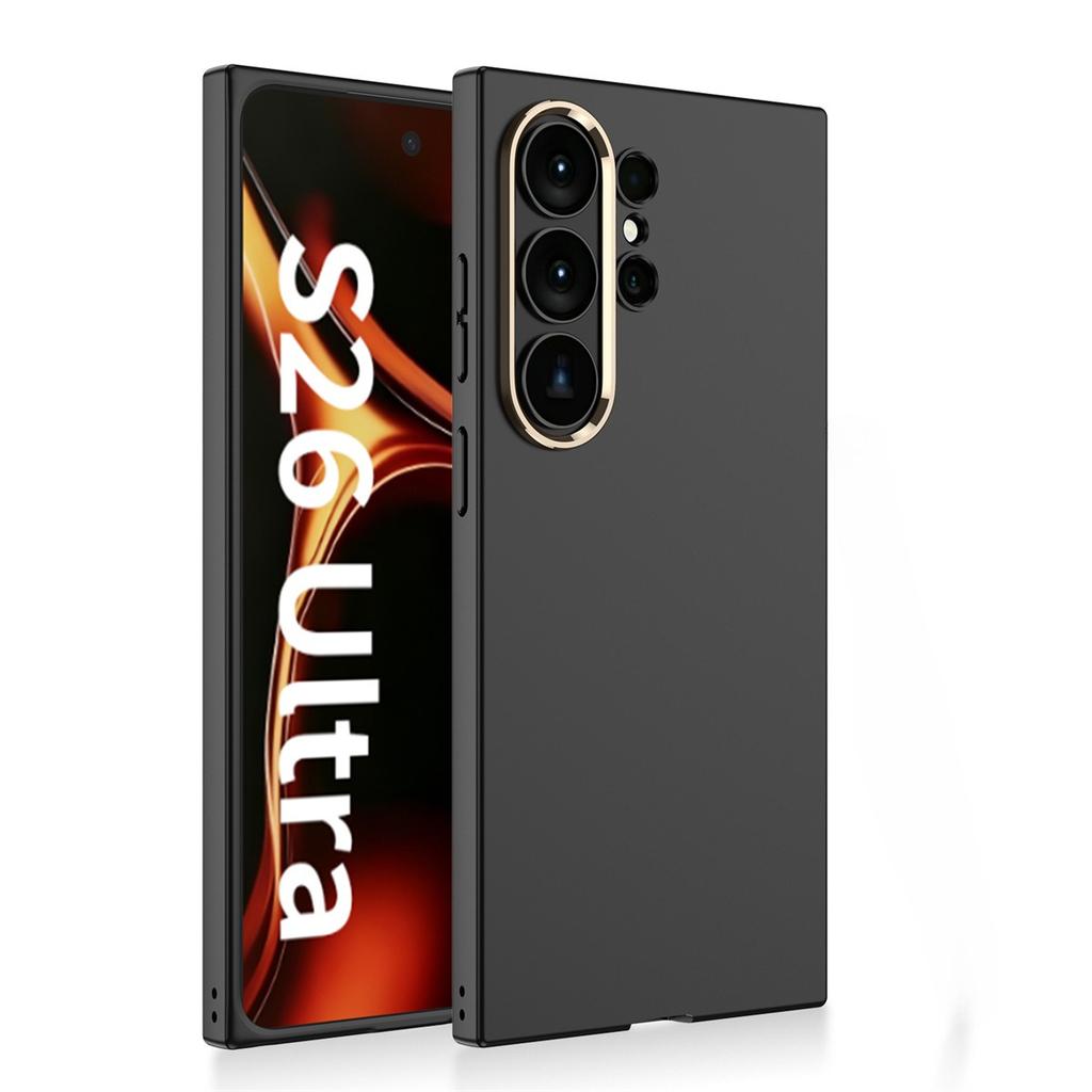 For Samsung Galaxy S26 Ultra Phone Case Skin Friendly Matte Anti-fall Protection Skin Feel Plastic Soft Side Back Cover