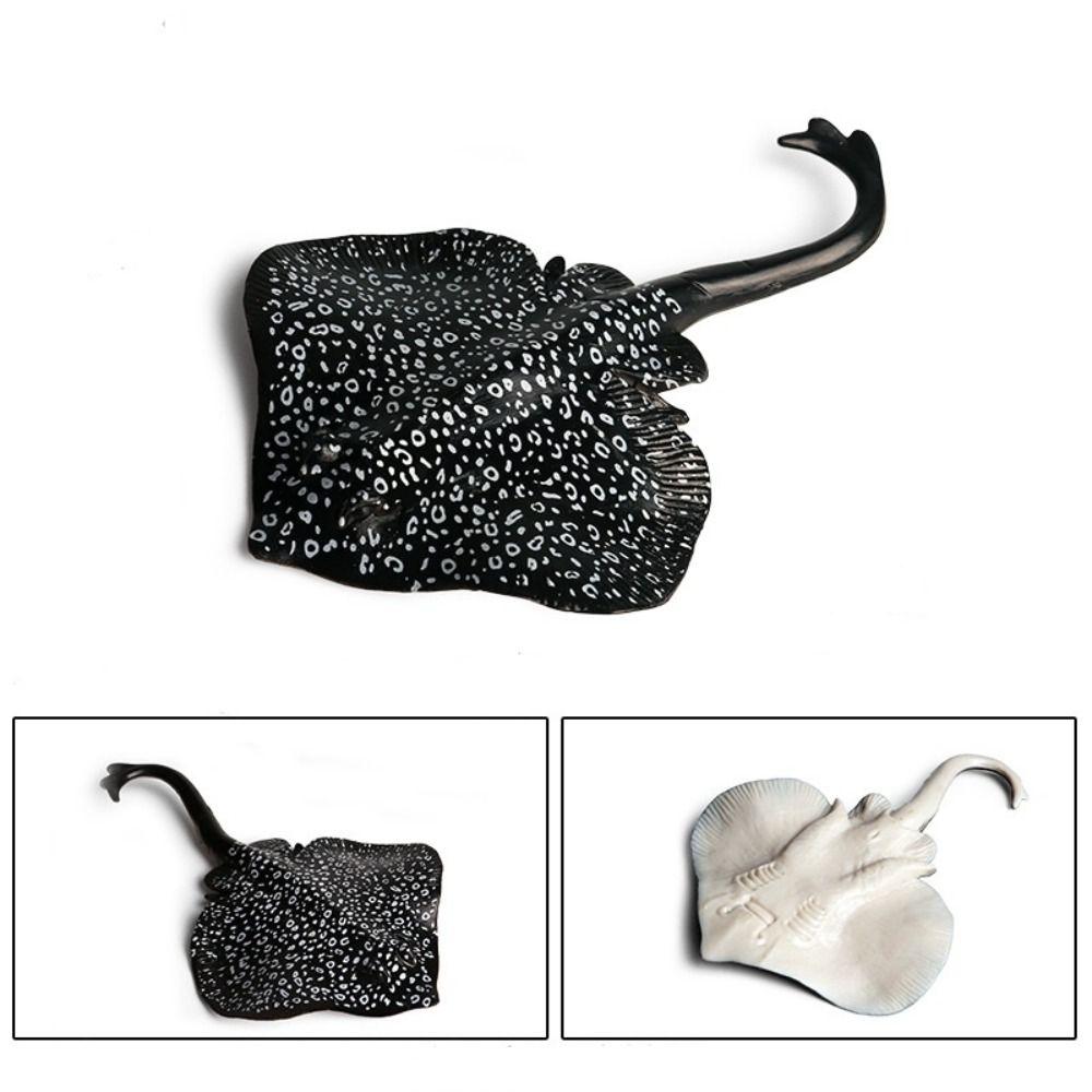 Fish Model Manta Ray Model Miniature Sea Life Action Figurines Ocean Animal Figures  Kids Toy