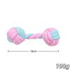 Cotton Rope Dog Toy Set: Durable, Unchewable Teething Rope Ball for Cats and Dogs
