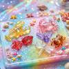 Translucent Silicone Craft Mold for Resin Casting, Easy Release Insect and Sea Animal Designs for Decorative DIY Making