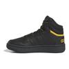adidas Hoops 3.0 Mid J Black Preloved Yellow Kids Sneakers Core-Black IF7736