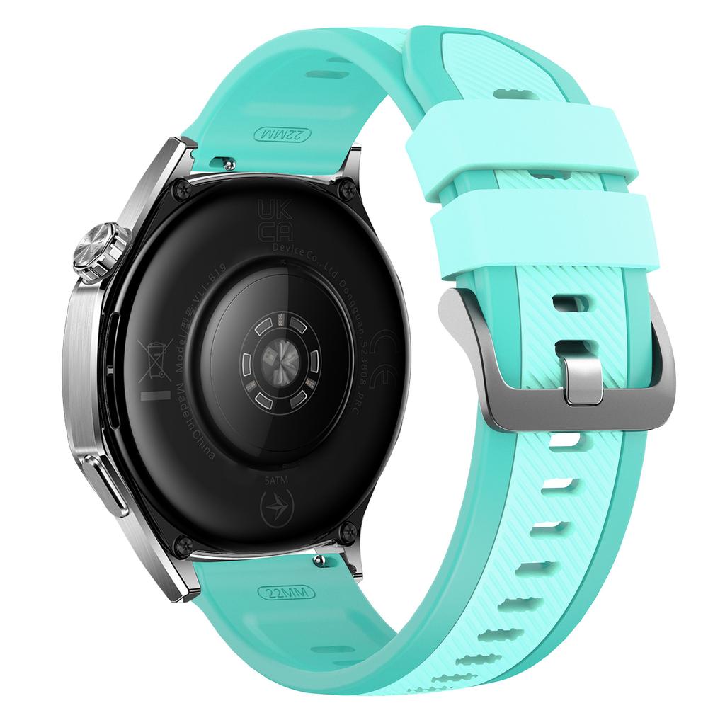 22-мм твіловий ремінець для годинника Huawei Watch GT 6/5/5 Pro/4 46 мм, двоколірний силіконовий ремінець, швидке зняття