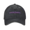 Men Women Black  Back The Beginning Tour 2025 Print Hats Casual Distressed Washed  Baseball Cap Adjustable