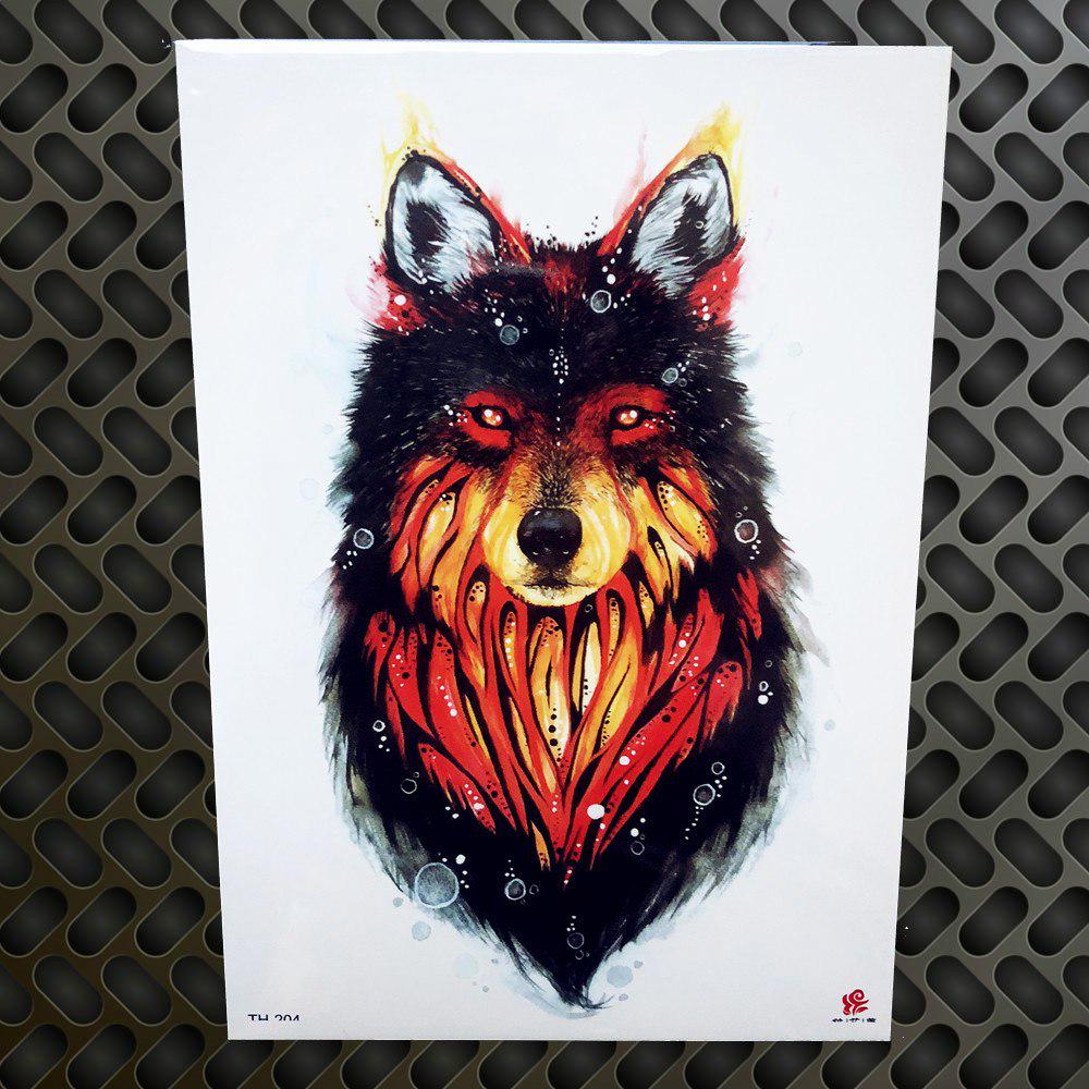 1PC Design Sexy Mask Temporary Tattoo Sticker Men Black Body Art Arm Waterproof