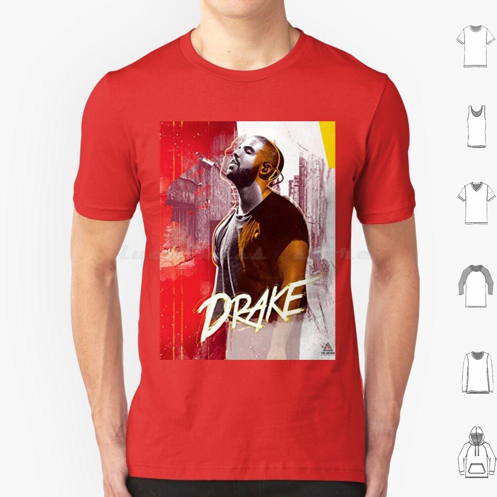 Man Cool Band Poster T Shirt Cotton Men Women DIY Print Album Music Wadaks Aesthetic Good Drakes Love Cover Rapper