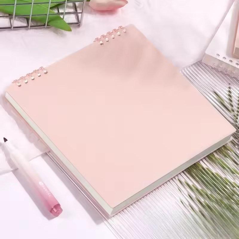 Grid B5 Flip Notebooks Notepad Diary Leaf Notebook Sketch Book Stationery Journal Writing Pads Office School Supplies