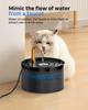Pet Water  Fountain Auto Filter Set Automatic Sensing Cat Drinker 2.1L Recirculate Filtring Drinking for Cat Dog Water Dispenser