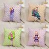 My D-Dress Up Darling Pillow Case Plush Fabric Soft Double Sided Print Home Sofa High Quality Cushion Cover Throw