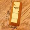 Brass Gold Bar Prop - Home Decor, Shop Display, Housewarming Gift, Solid Handicraft