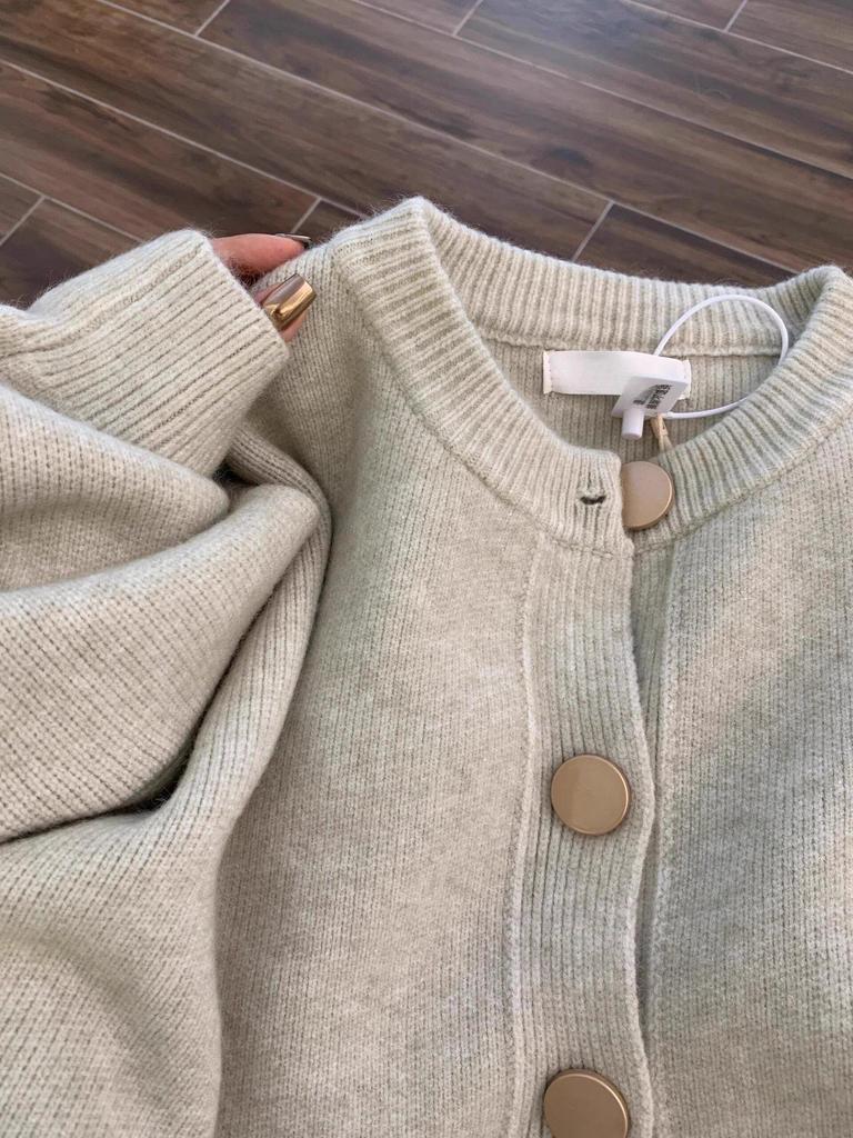 Women's Autumn & Winter Korean Style Colorful Button Cardigan Sweater