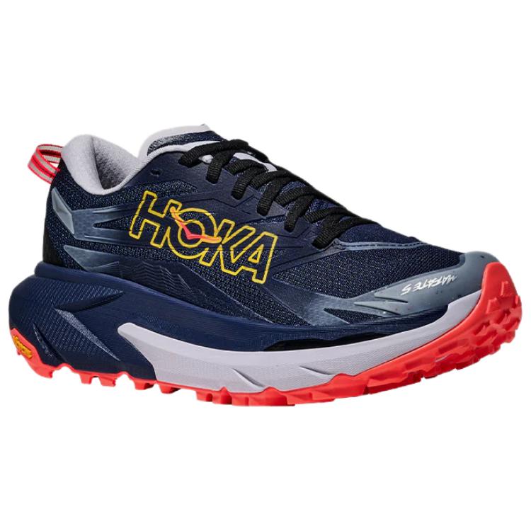 HOKA ONE ONE Mafate 5 Trail Running Shoes Women's Blue 1168723-MLST