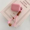 Solid color silicone for AirPods 1 /1 protective case pro1 wireless bluetooth 1/1 generation earphone case star hand rope