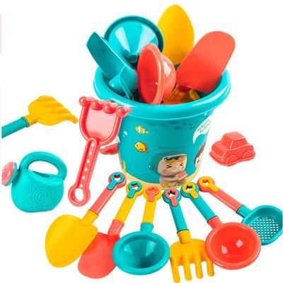 Hyack Sand Play Set - 18-Piece Toy Set for Beach Play, River Play, and Sandboxes, Includes Shovel