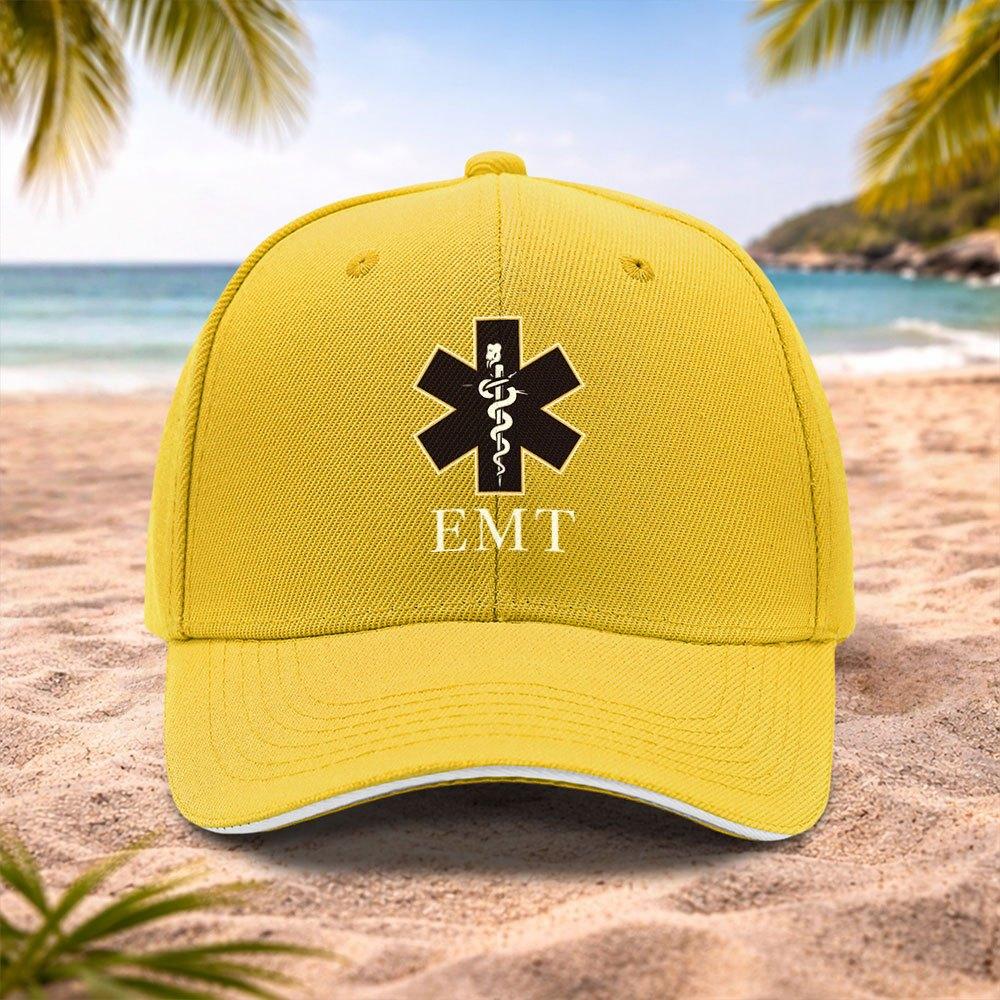 First Aid Medical Sign Baseball Cap  Lightweight Adjustable Unisex for Running Fitness Outdoor Sports