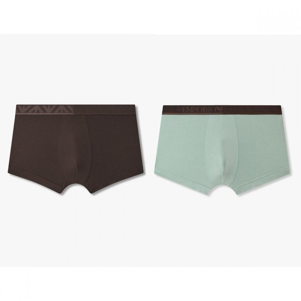 Emporio Armani Men S Cotton drawerS 2 pcS Set 0815312323 0815312325 S(95)