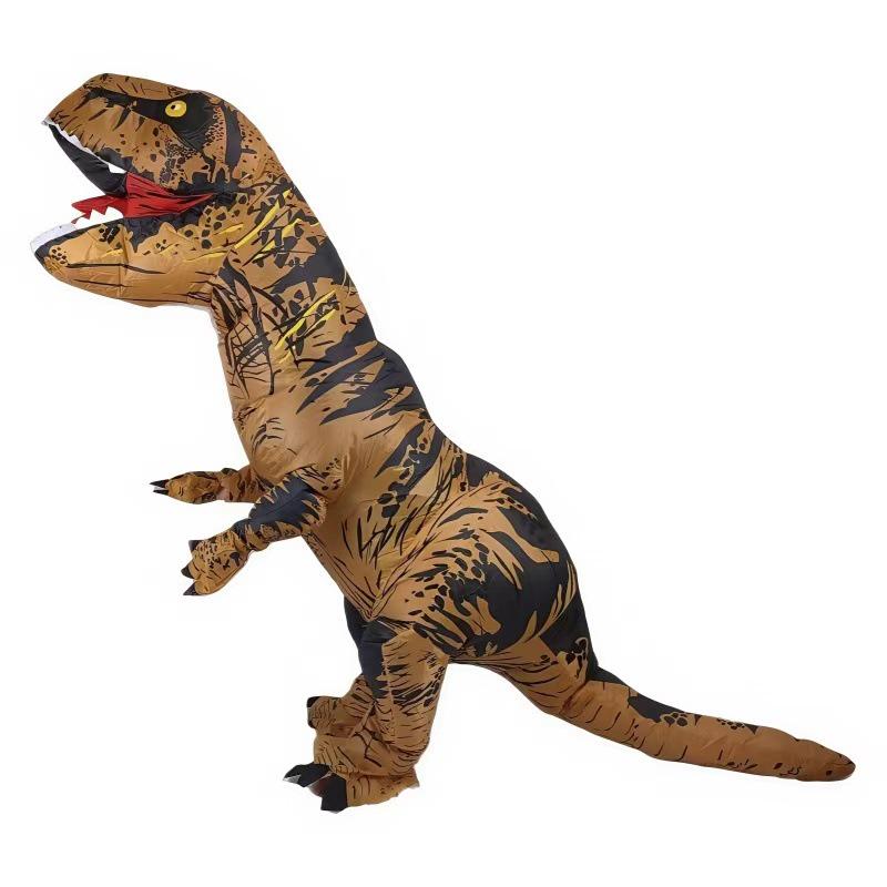 Costume gonfiabile di Tyrannosaurus Rex di Halloween per Performance di Danza e Atmosfera di Festa