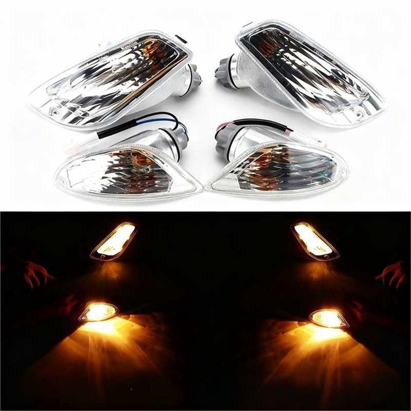 DTC2 Motorcycle Scooter Front Rear Turn Signal Light Mark Running Indicator Light for Vespa LX 50 125 150 2-Takt 4-Takt LXV