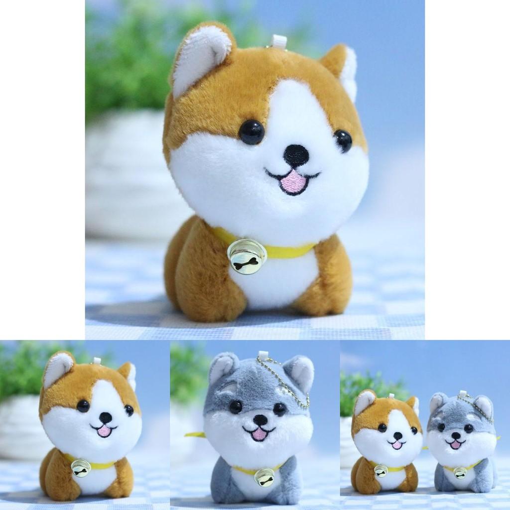 Adorable Cute Plush Dog Pendant Keychain Charming Decoration For Bags And Weddings