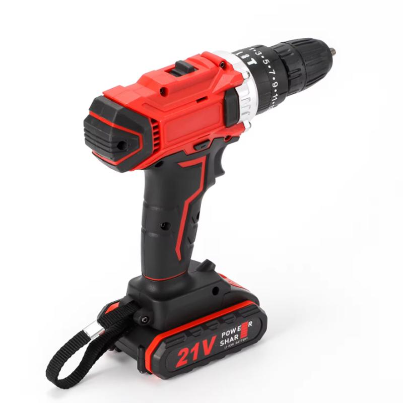 21V Electric Cordless Drill, Rechargeable Electric Cordless Hammer Drill. Mini Lithium Battery. Handheld Electric Drill, DIY