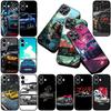 for Xiaomi Redmi Note 12 11 10 A3 Pro 10A 10C 12C Note12 5G 4G Phone Cover Soft Case Supercar Super Car Cartoon taillights