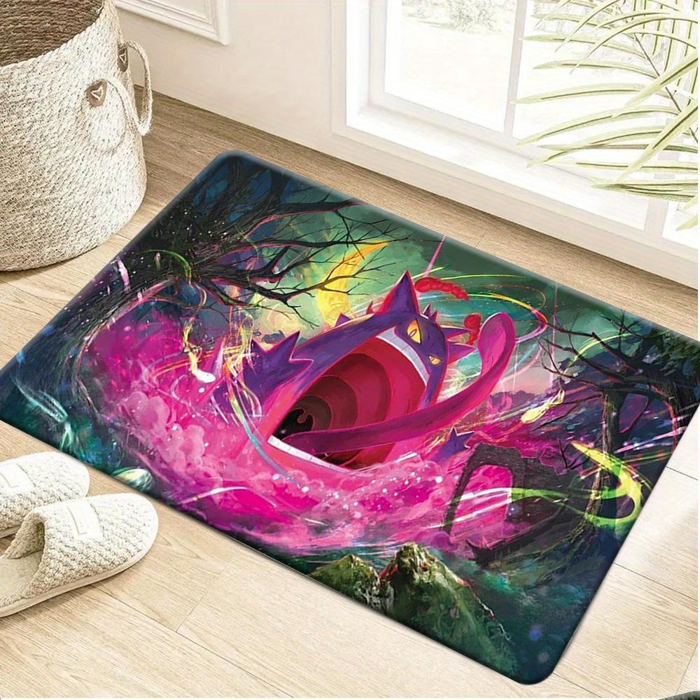 King Rampardos Pokemon Cave Scenery Soft Non-slip Absorbent Indoor Bathroom Entryway Floor Doormat Rug 40cm x 60cm