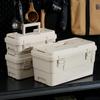 Multi-Layer Tool Storage Box for Gardening, Painting, and Hardware