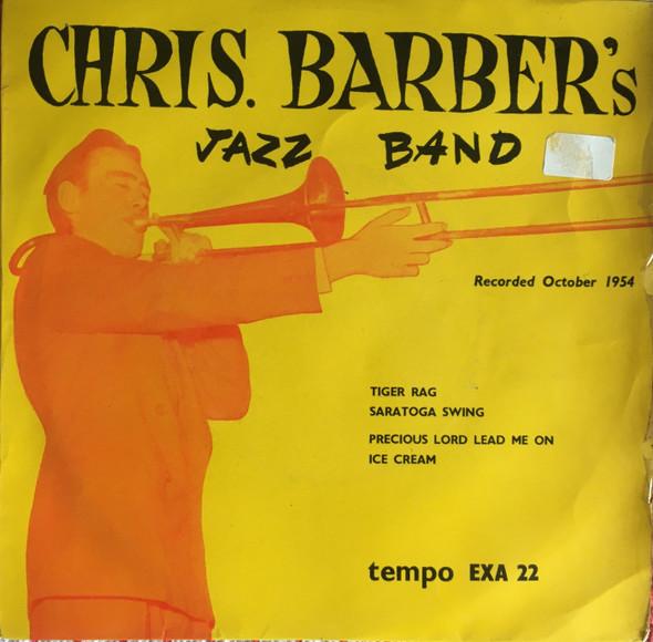 7inch Record CHRIS BARBER'S JAZZ BAND - Chris Barber's Jazz Band EXA22 Tempo Records 1955 UK Jazz Used