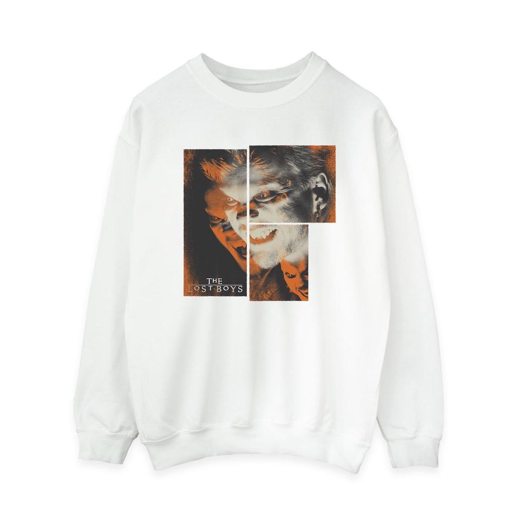 The Lost Boys Damen/Damen David Squares Sweatshirt