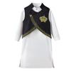 In-Stock Arabic Style Embroidered Vest Robe Set for Middle Eastern Teens & Boys