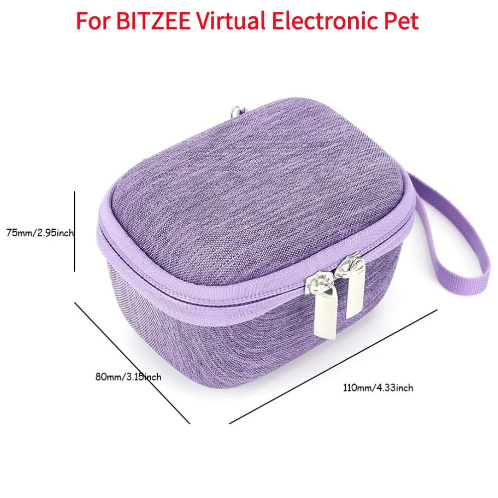 For Bitzee Digital Pet Protective Case Cover With Long Lanyard Silicone Protective Cover For Bitzee Magicals Interactive Toy