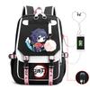 Demon slayer ghost extermination column student schoolbag junior high school student primary school student middle school student backpack