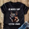 German Shepherd USA Flag T-Shirt: Patriotic Dog Lover Gift