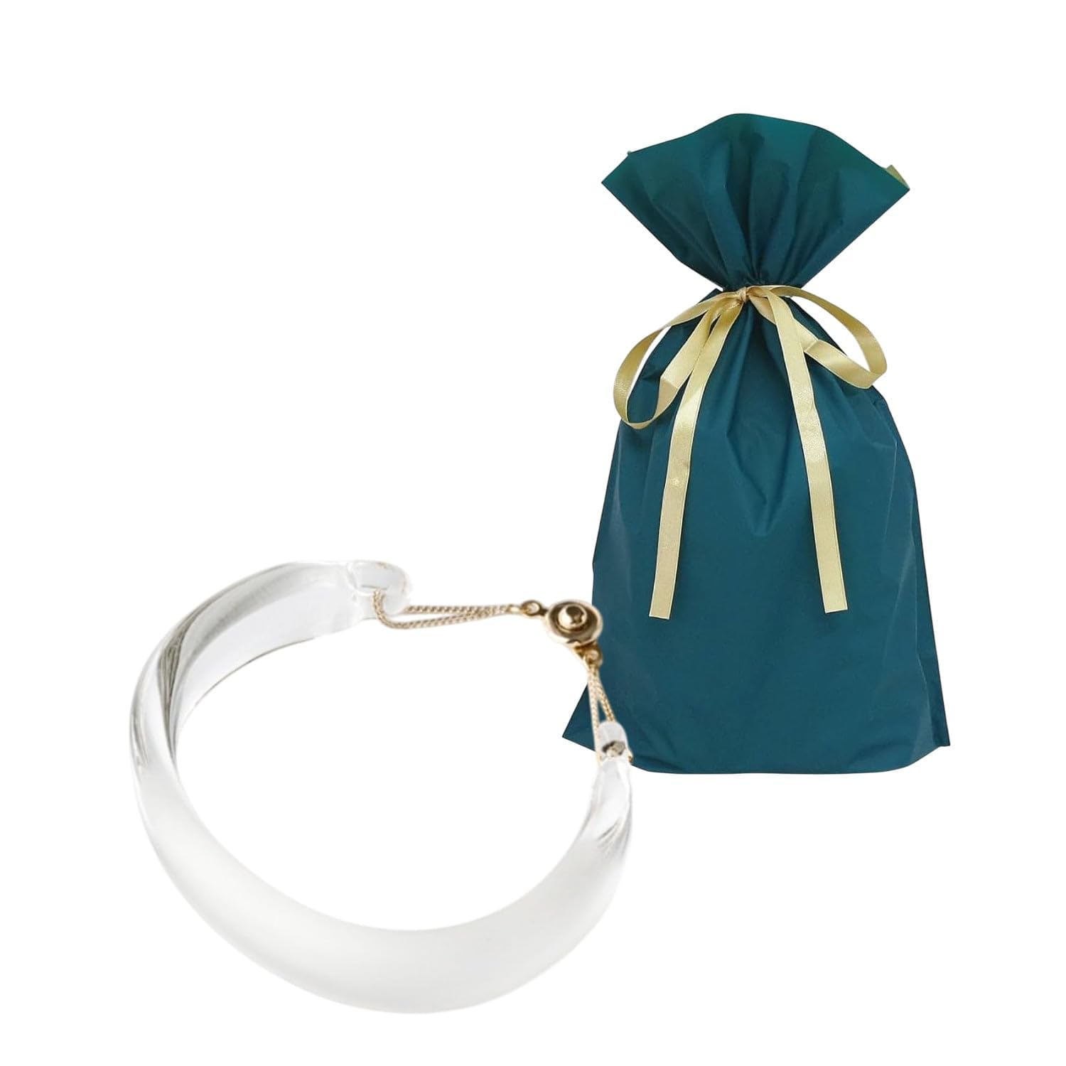 

set Lampwork Factory Bangle Smoke Gift Bag with [Set] 2-piece (HARIO HAA-SK-BG, Ribbon)