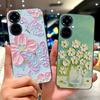 New Design Phone Case For Tecno Camon 19 Pro 5G 4G Camon19 Black Silicone Soft Cover For Tecno Camon 19 19Pro 4G Cases Bumpers