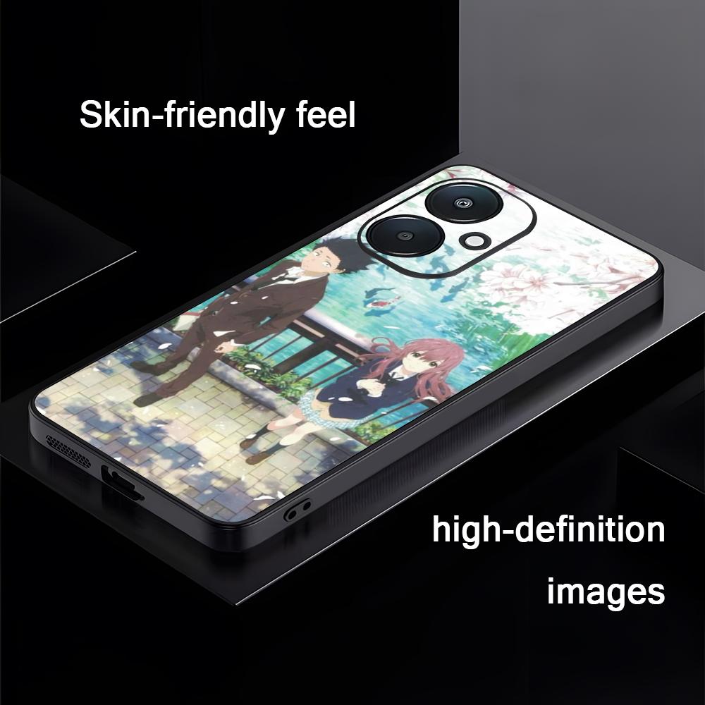 Popular Anime A Silent Voice Phone Case For Xiaomi Redmi 14C 13C 12C Note14 13 12 11 10 Pro Plus S Soft Black Phone Cover