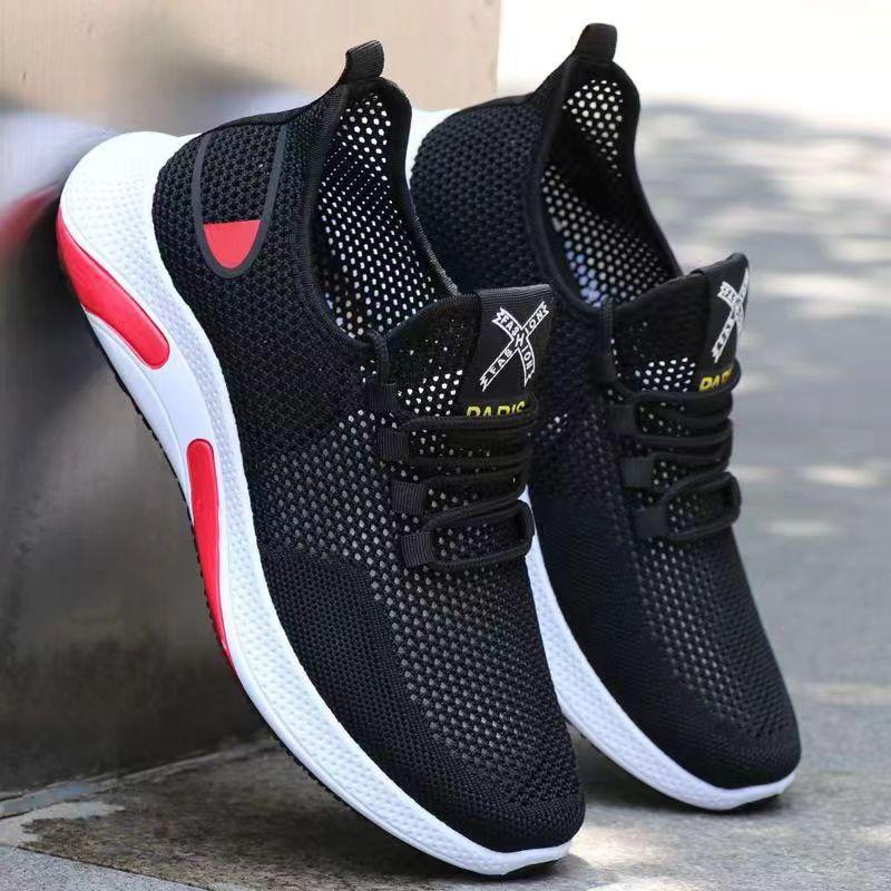 Summer mesh shoes breathable thin casual shoes sports shoes soft-soled walking shoes