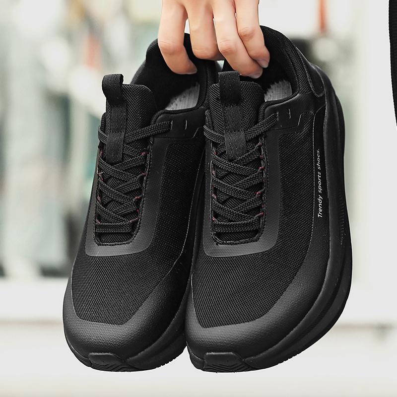Spring Men'S Fashionable And Comfortable Casual Shoes Lightweight Shock Absorbent Breathable Outdoor Sports Running Shoes