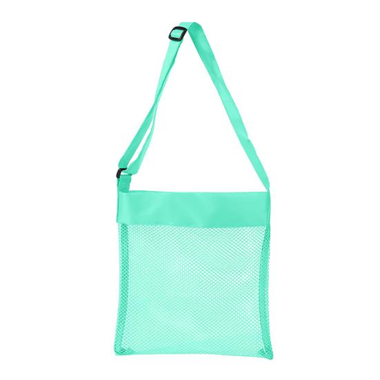 Children's Beach Digging Tools Storage Bag, Large Capacity, Portable Lightweight Mesh Bag, with Adjustable Strap, Beach Bag for Kids Toys Moving And